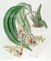 Coryanthes tacheté - Sydenham Edwards — weergave van het kunstwerk