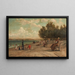 Strandscène - Sylvester Phelps Hodgdon — ingelijst kunstwerk aan de muur