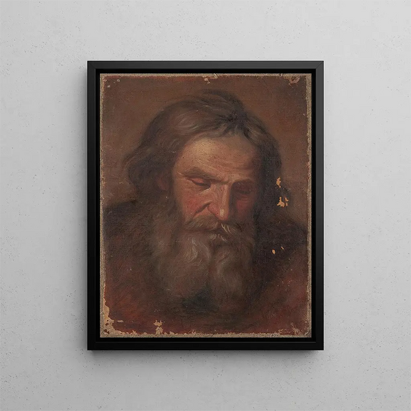 Szymon Czechowicz - Study of an old mans head.webp