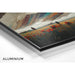 Abstract Schilderij – Suspended Spark | Surreal Poster met Bloemenveld en Textuurlijke Hemel