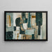 Abstract Schilderij – Rustige Evenwicht | Moderne Poster voor Muur met Neutrale Kleuren en Gestructureerde Vormen
