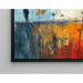 Abstract Painting – Silhouette in Abstraction | Wall Poster with Contrasting Colors and Diffuse Shapes
