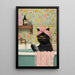Schilderij Chat Relax dans la Baignoire