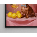 Schilderij Hond en Cocktail