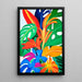Schilderij gekleurd – Jungle Pop