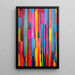 Schilderij Kleurrijk – Chromatische Trillingen | Poster Abstracte Heldere Kleuren