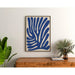 Reproductie van het schilderij Bohemisch decoratief schilderij - Blauwe vibraties