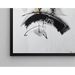 Schilderij Design – Energiek Abstract | Poster Dynamisch Zwart, Wit en Beige