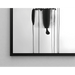 Schilderij Design – Enigmatische Reflecties | Poster Abstract Zwart en Wit Minimalistisch