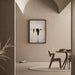 Schilderij Design – Stedelijke silhouetten | Poster Zwart en wit minimalistisch modern | Poster strakke voor modern interieur