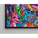 Pop Art Schilderij – Chromatische Explosie | Poster Doodle Urbain et Coloré