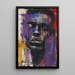Street Art Painting – Chromatic Rage | Colorful and Emotional Urban Poster | Modern Abstract Portrait Poster
