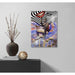Poster Straatkunst – Psychedelische Sereniteit | Poster Pop Art Surrealistisch met Paddenstoelen en Spiralen
