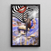 Poster Straatkunst – Psychedelische Sereniteit | Poster Pop Art Surrealistisch met Paddenstoelen en Spiralen