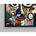 Street Art Poster – Gebroken Gezicht | Abstracte Stedelijke Poster in Meerkleuren | Moderne Expressieve Hedendaagse Kunst Poster