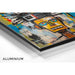 Schilderij Street Art – Gezicht Mechanisch van de Straat | Poster Muurkunst Pop Art Stijl Basquiat