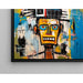 Schilderij Street Art – Gezicht Mechanisch van de Straat | Poster Muurkunst Pop Art Stijl Basquiat
