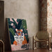 Schilderij Tijger en Wild News - Jungle en Fantasie