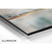 Abstract Kunstdruk Schilderij – Murmure des Éléments | Hedendaags Wandkunstwerk met zachte tinten en gouden details | Elegante decoratie voor woonkamer of entree