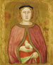 Sainte Agnès - Taddeo di Bartolo — weergave van het kunstwerk