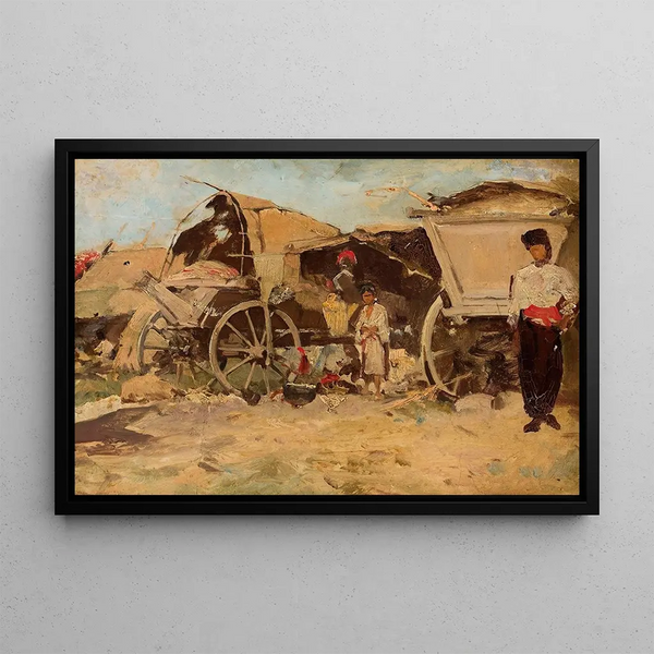 Tadeusz Ajdukiewicz - Marketplace in Dobruja.webp