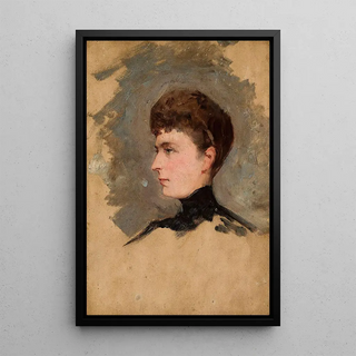 Tadeusz Ajdukiewicz - Portrait of a lady sketch.webp