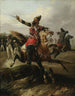 Circassisch schilderij te paard - Tadeusz Brodowski — weergave van het kunstwerk