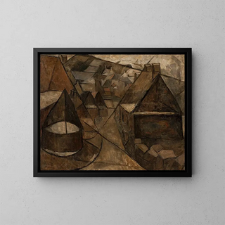 Tadeusz Makowski - Breton landscape with a well.webp