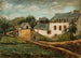 Landschap van Pouldu - Tadeusz Makowski — weergave van het kunstwerk