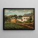 Landschap van Pouldu - Tadeusz Makowski — ingelijst kunstwerk aan de muur