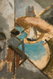 Landschap met een zeilboot - Tadeusz Makowski — weergave van het kunstwerk