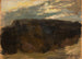 Landschap met de zon die doorbreekt - Tadeusz Makowski — weergave van het kunstwerk