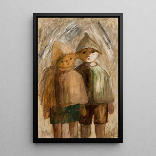 Tadeusz Makowski - Little pupils.webp