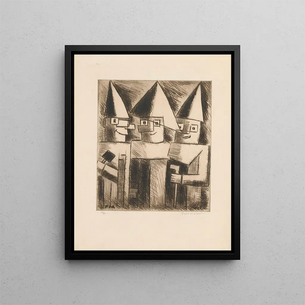Tadeusz Makowski - Masks.webp