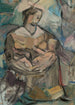 Materniteit - Tadeusz Makowski — weergave van het kunstwerk
