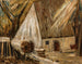 Moulin à Banay - Tadeusz Makowski — weergave van het kunstwerk