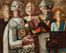 Muziekuitvoering - Tadeusz Makowski — weergave van het kunstwerk