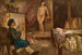 Schilder en model - Tadeusz Makowski — weergave van het kunstwerk