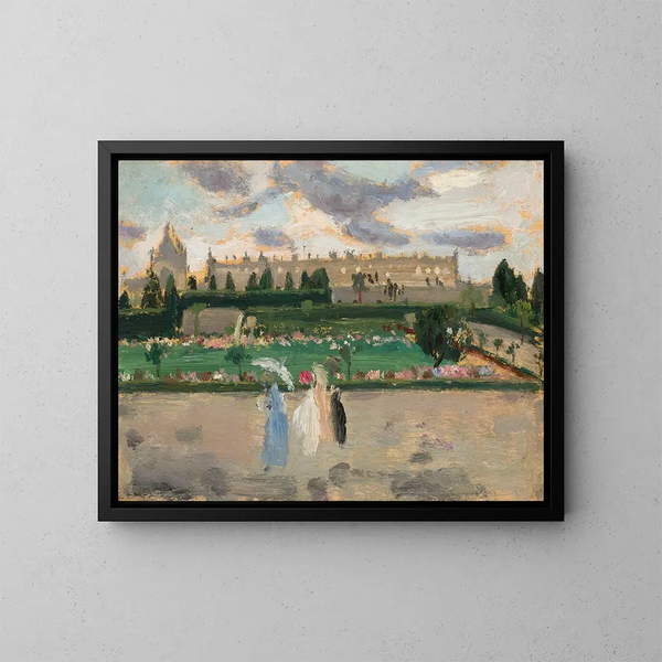 Esplanade des Invalides - Tadeusz Makowski — ingelijst kunstwerk aan de muur