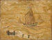 Zeilboot op zee - Tadeusz Makowski — weergave van het kunstwerk