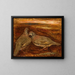 Twee vogels - Tadeusz Makowski — ingelijst kunstwerk aan de muur