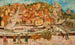 Vue depuis le Pont à Espaly - Tadeusz Makowski — weergave van het kunstwerk