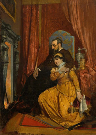 Tadeusz Popiel - Sigismund Augustus and Barbara Giza.webp