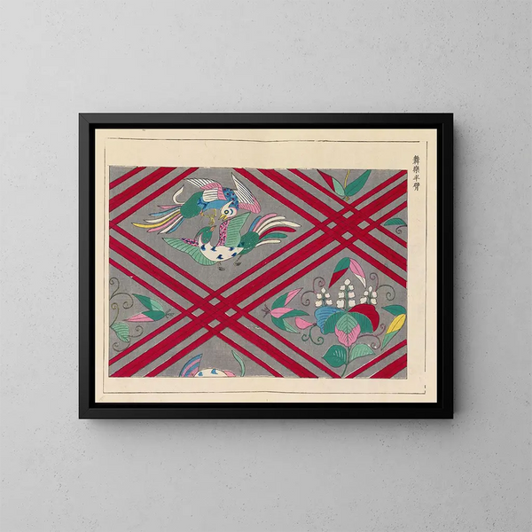 Kyuko zufu Pl14 - Takashima Chiharu — framed artwork on a wall