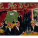 Taverne - Ernst Ludwig Kirchner — gepresenteerd in een interieur