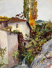 tussen Lausanne en Vevey boven de snelweg - Templeton Strong — weergave van het kunstwerk
