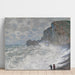 Reproduction of the painting Violent Weather at Étretat - Claude Monet