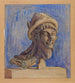 Hoofd van Hermès van Veji - Marie Henriques — weergave van het kunstwerk