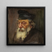 Hoofd van een Jood - Samuel Hirszenberg — ingelijst kunstwerk aan de muur