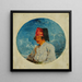 Head of a Smyrnean rascal - William James Müller — framed artwork on a wall